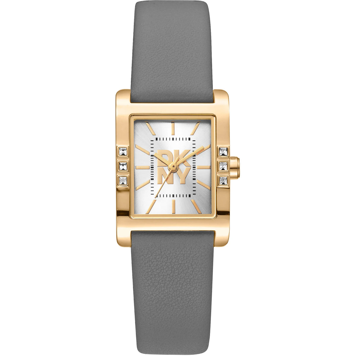 DKNY LADIES TOP MODEL CRYSTALS WATCH GREY LEATHER WATCH NY3964 DKNY Pearl Watches for Women | Mercari main image 3