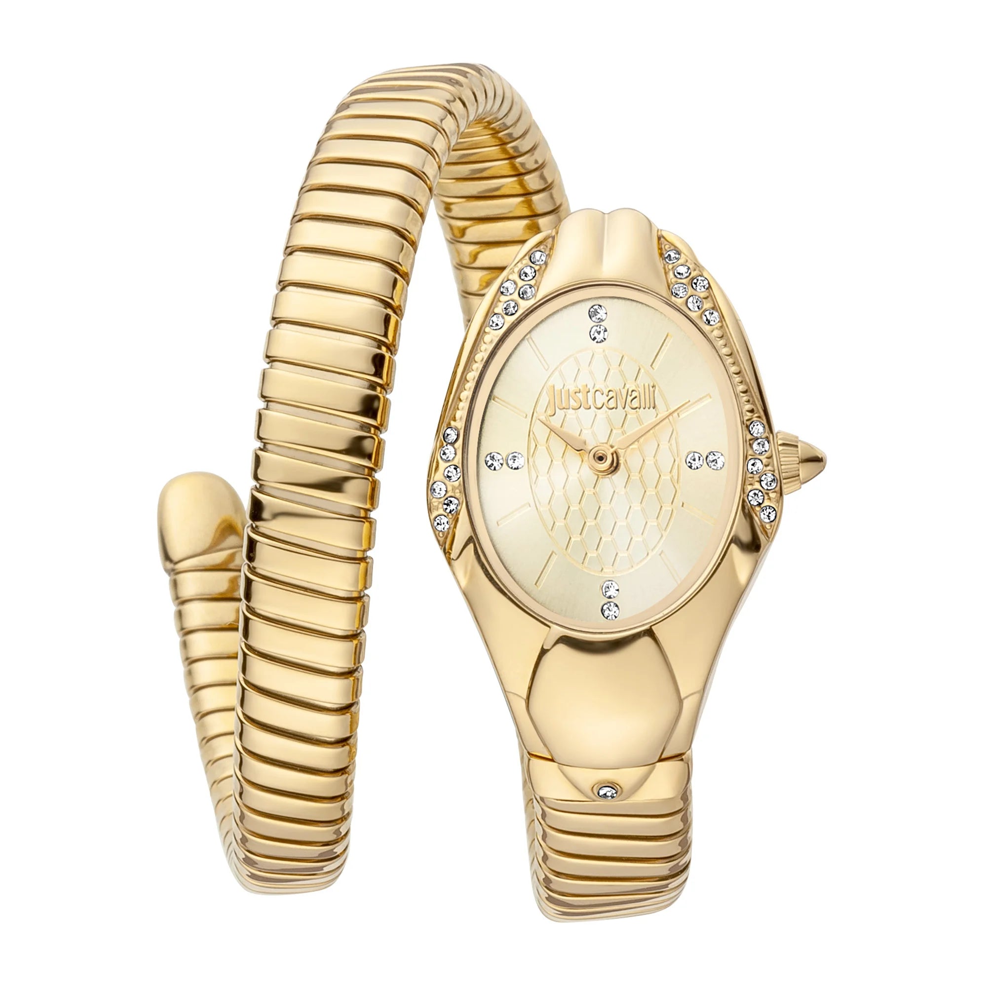 Just Cavalli Just Cavalli Signature Snake Regali Yellow Gold