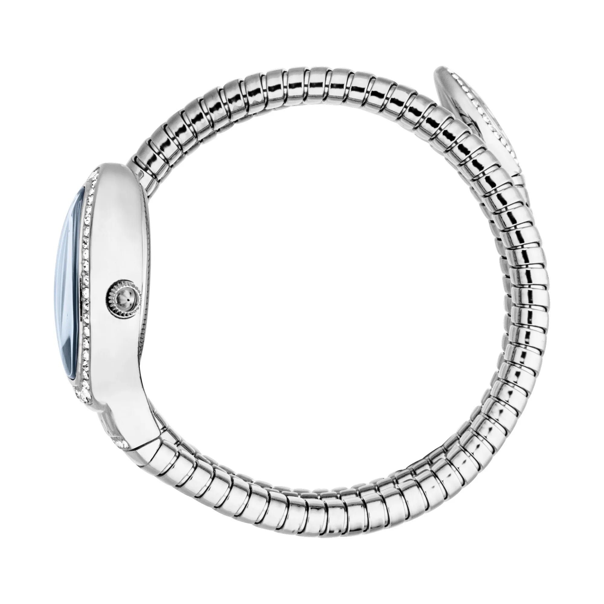 Just Cavalli Just Cavalli Signature Snake Carezza Silver Night blue — immagine 3