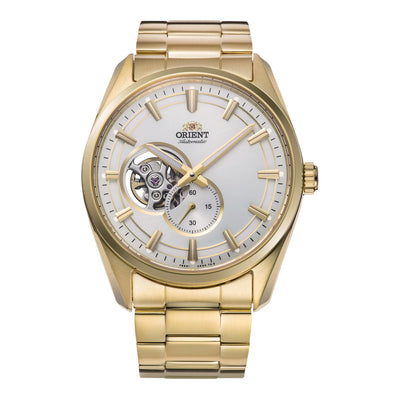 ORIENT Contemporary Pequenos Segundos Semi Esqueleto RA-AR0007S