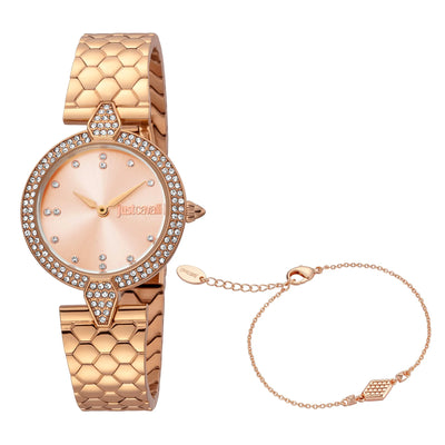 Just Cavalli SET Nobele Glam Roze Goud