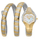 Just Cavalli Signature Snake Glam Evo 7 Doppio Two Tones MOP