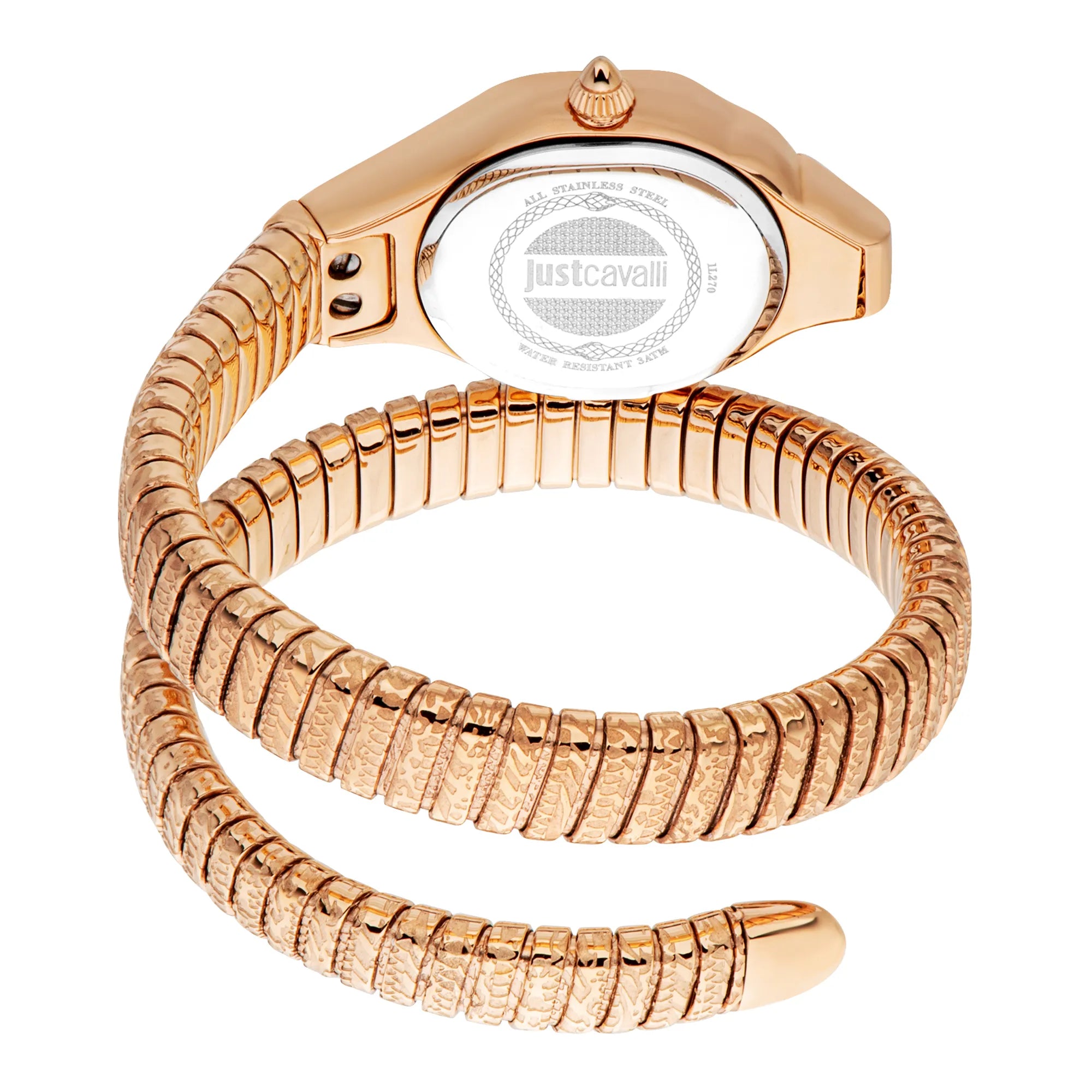 Just Cavalli Just Cavalli Signature Snake Amalfi Rose Gold Silver Grey — immagine 2