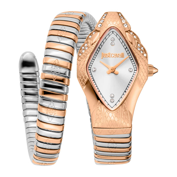 Just Cavalli Signature Snake Montre Femme Quartz JC1L306M0075