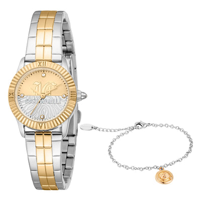 Just Cavalli CONJUNTO Mini Raffinata Dois Tons Ouro Amarelo