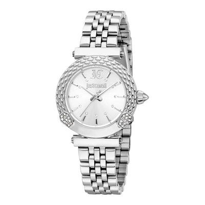 Just Cavalli Animalier Mistero Snake Silver