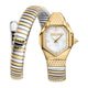 Just Cavalli Signature Snake Aria Two Tones YG Silver MOP