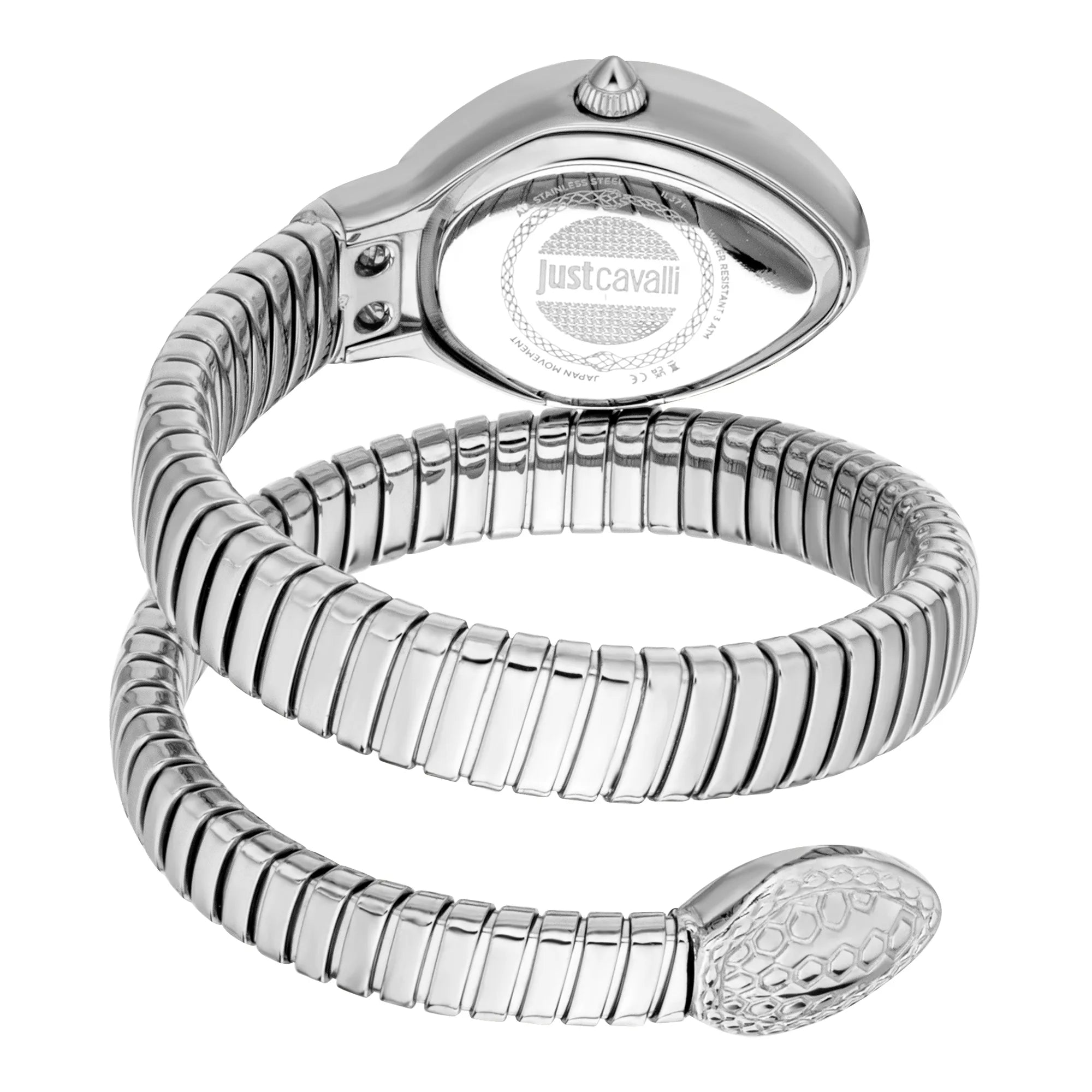 Just Cavalli Just Cavalli Signature Snake Eclisse Silver — immagine 2