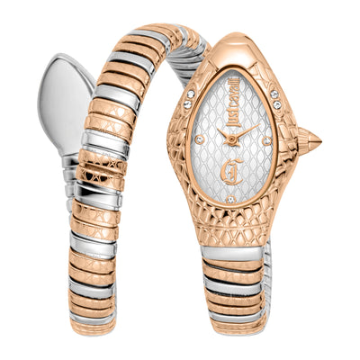 Just Cavalli Signature Snake Vetra Two Tones RG