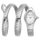 Just Cavalli Signature Snake Aurela Silver
