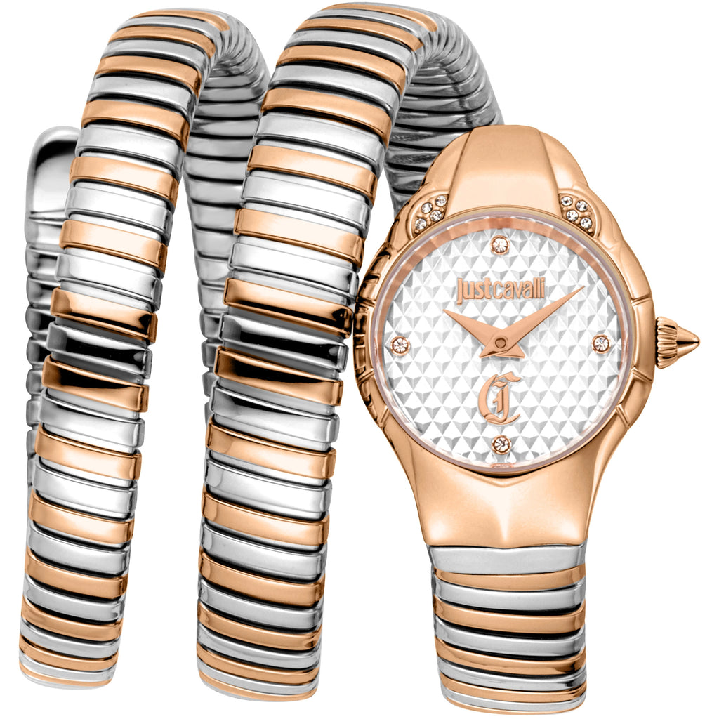 Just Cavalli Signature Snake Amanta JC1L393M0055 Lady Quartz Just Cavalli Signature Snake Amanta JC1L393M0055 Lady Quartz