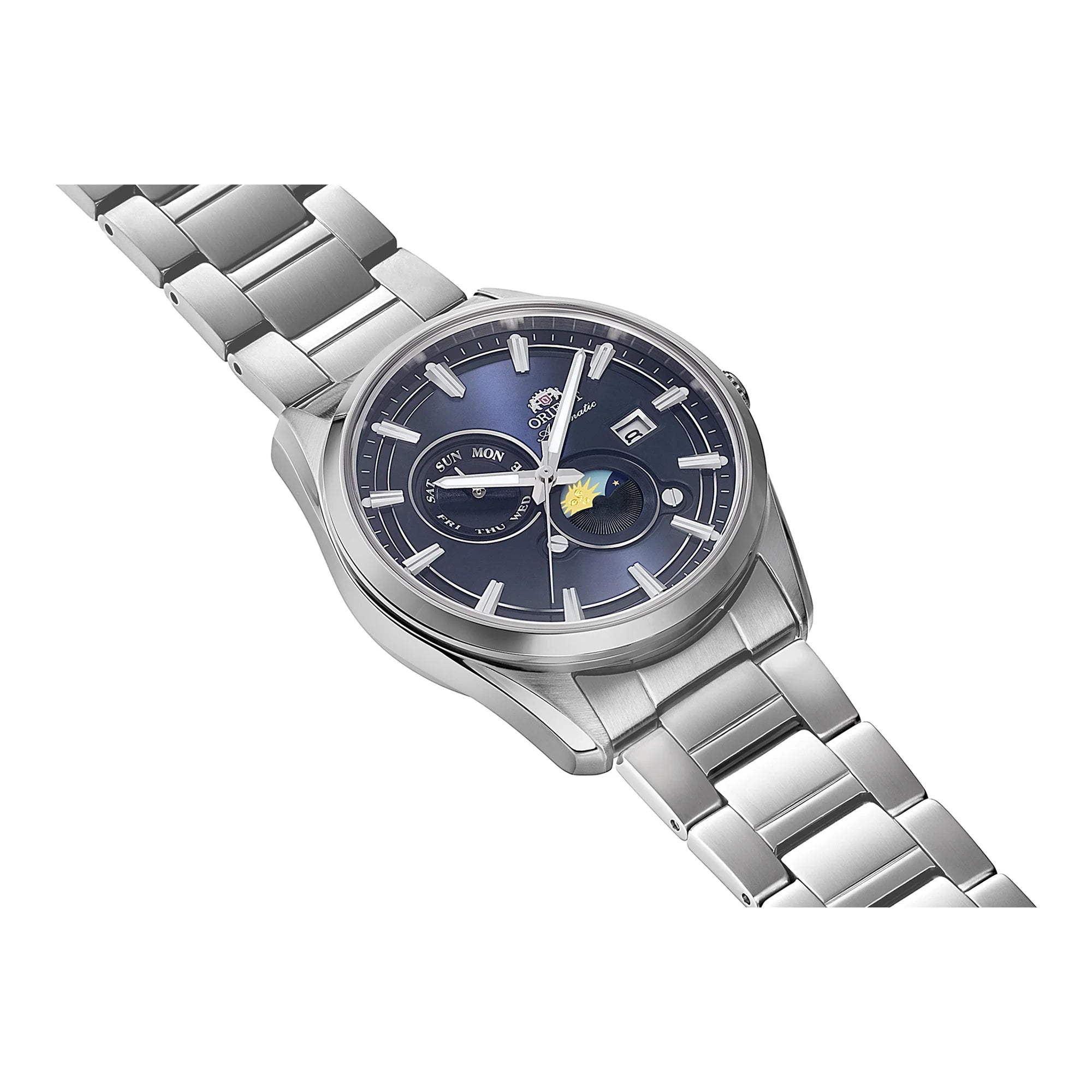 Orient Orologio Automatico Uomo RA-AK03 | Movimento Giapponese, Vetro Zaffiro, Giorno/Data, 41.5mm