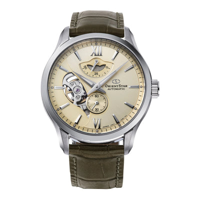 ORIENT STAR هيكل عظمي متعدد الطبقات عصري RE-AV0B10G00B