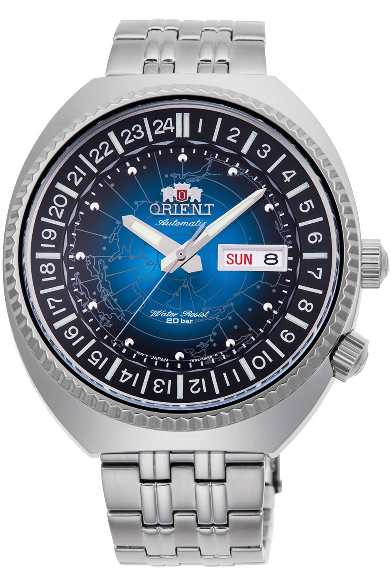 ORIENT Revival Watch - World Map RA-AA0E03L19B - watchello.com